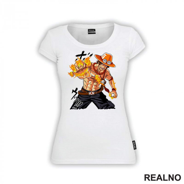 Ace - Standing - One Piece - Majica Ace - Standing - One Piece - Majica