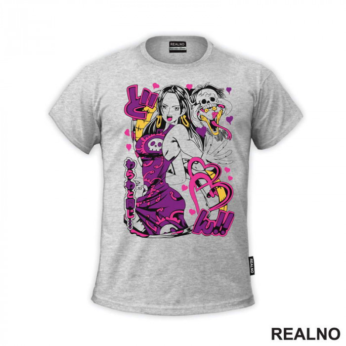 Boa - Purple - One Piece - Majica Boa - Purple - One Piece - Majica