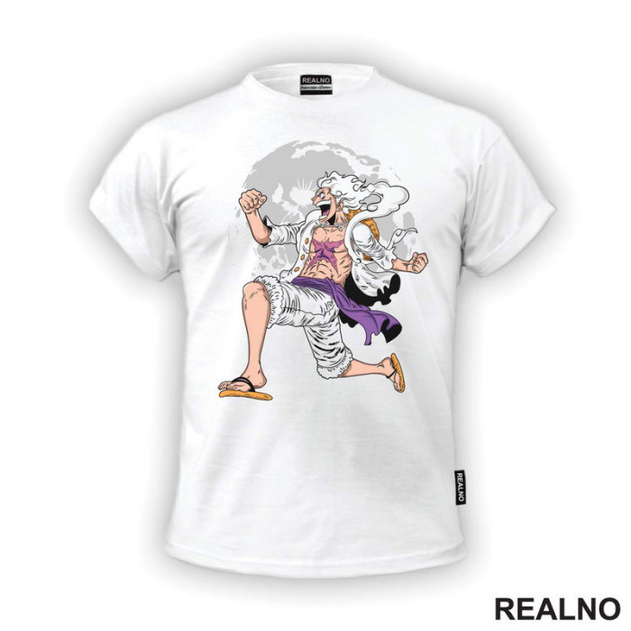 Luffy - Moon - One Piece - Majica Luffy - Moon - One Piece - Majica