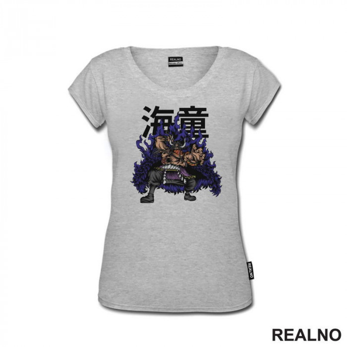 Kaido - Purple Overcoat - One Piece - Majica Kaido - Purple Overcoat - One Piece - Majica