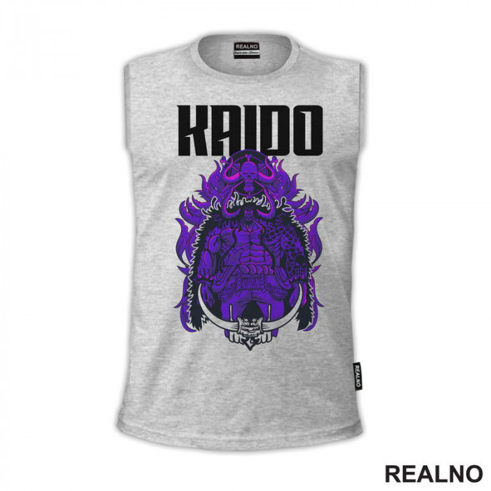 Kaido - Skull And Horns - Purple - One Piece - Majica Kaido - Skull And Horns - Purple - One Piece - Majica