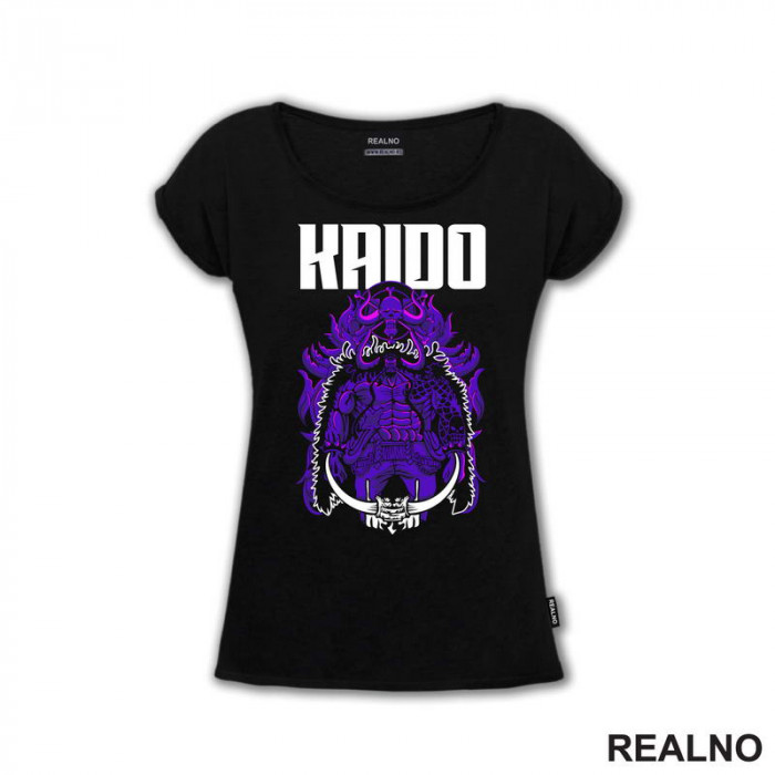Kaido - Skull And Horns - Purple - One Piece - Majica Kaido - Skull And Horns - Purple - One Piece - Majica