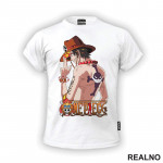 Ace And Logo - One Piece - Majica Ace And Logo - One Piece - Majica