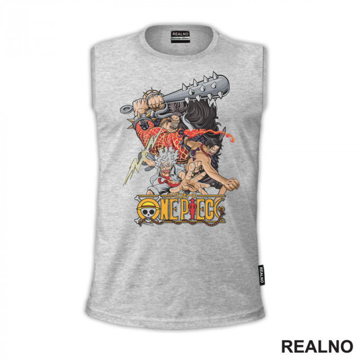 Kaido, Ace And Luffy - One Piece - Majica Kaido, Ace And Luffy - One Piece - Majica