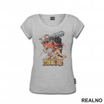 Kaido, Ace And Luffy - One Piece - Majica Kaido, Ace And Luffy - One Piece - Majica