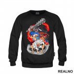 Kaido, Yamato, Ace And Luffy - One Piece - Duks Kaido, Yamato, Ace And Luffy - One Piece - Duks