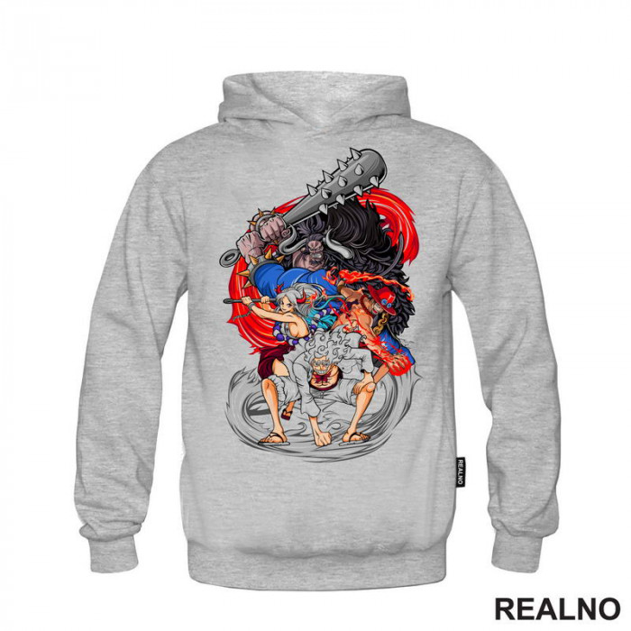 Kaido, Yamato, Ace And Luffy - One Piece - Duks Kaido, Yamato, Ace And Luffy - One Piece - Duks