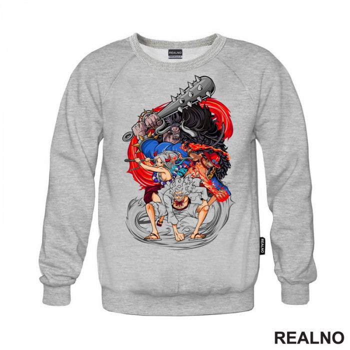 Kaido, Yamato, Ace And Luffy - One Piece - Duks Kaido, Yamato, Ace And Luffy - One Piece - Duks