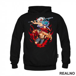 Yamato And Fire Fist Ace - One Piece - Duks Yamato And Fire Fist Ace - One Piece - Duks