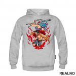 Yamato And Fire Fist Ace - One Piece - Duks Yamato And Fire Fist Ace - One Piece - Duks