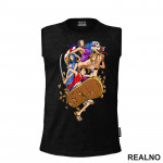 Luffy, Nico, Boa And Nami - One Piece - Majica Luffy, Nico, Boa And Nami - One Piece - Majica