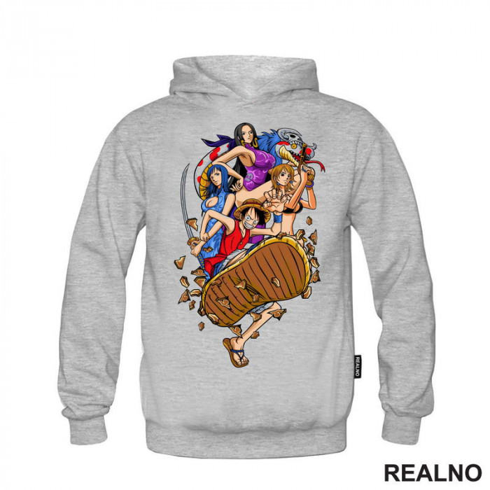 Luffy, Nico, Boa And Nami - One Piece - Duks Luffy, Nico, Boa And Nami - One Piece - Duks