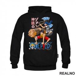 Buggy And Luffy - Jump - One Piece - Duks Buggy And Luffy - Jump - One Piece - Duks