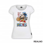 Buggy And Luffy - Jump - One Piece - Majica Buggy And Luffy - Jump - One Piece - Majica