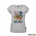 Buggy And Luffy - Jump - One Piece - Majica Buggy And Luffy - Jump - One Piece - Majica