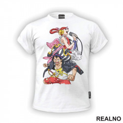 Uta And Luffy - One Piece - Majica