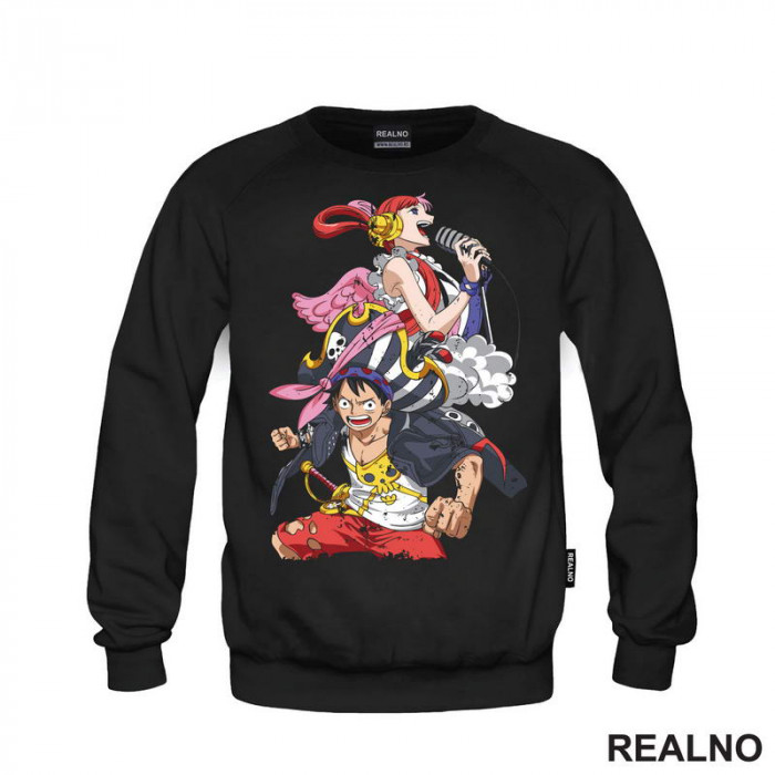 Uta And Luffy - One Piece - Duks Uta And Luffy - One Piece - Duks