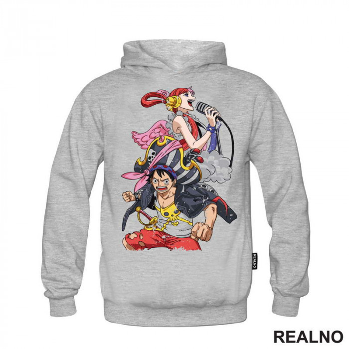 Uta And Luffy - One Piece - Duks Uta And Luffy - One Piece - Duks