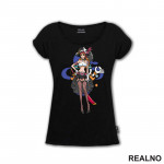 Nami And Skull - One Piece - Majica