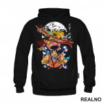 Kouzuki Oden, Gol D. Roger And Whitebeard - One Piece - Duks Kouzuki Oden, Gol D. Roger And Whitebeard - One Piece - Duks