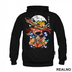 Kouzuki Oden, Gol D. Roger And Whitebeard - One Piece - Duks