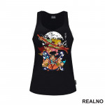 Kouzuki Oden, Gol D. Roger And Whitebeard - One Piece - Majica