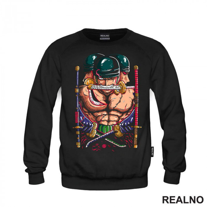 Roronoa Zoro Three Swords - One Piece - Duks Roronoa Zoro Three Swords - One Piece - Duks