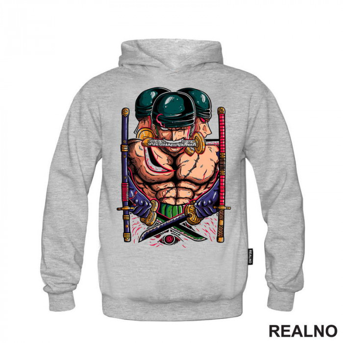 Roronoa Zoro Three Swords - One Piece - Duks Roronoa Zoro Three Swords - One Piece - Duks