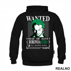 Wanted - Roronoa Zoro - One Piece - Duks Wanted - Roronoa Zoro - One Piece - Duks