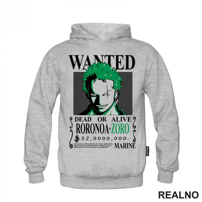 Wanted - Roronoa Zoro - One Piece - Duks Wanted - Roronoa Zoro - One Piece - Duks