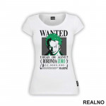 Wanted - Roronoa Zoro - One Piece - Majica