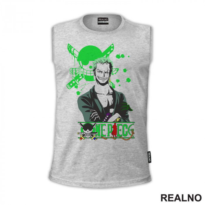Smile - Roronoa Zoro - One Piece - Majica