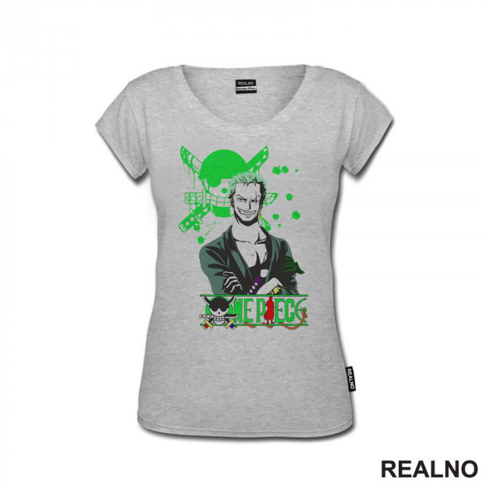 Smile - Roronoa Zoro - One Piece - Majica