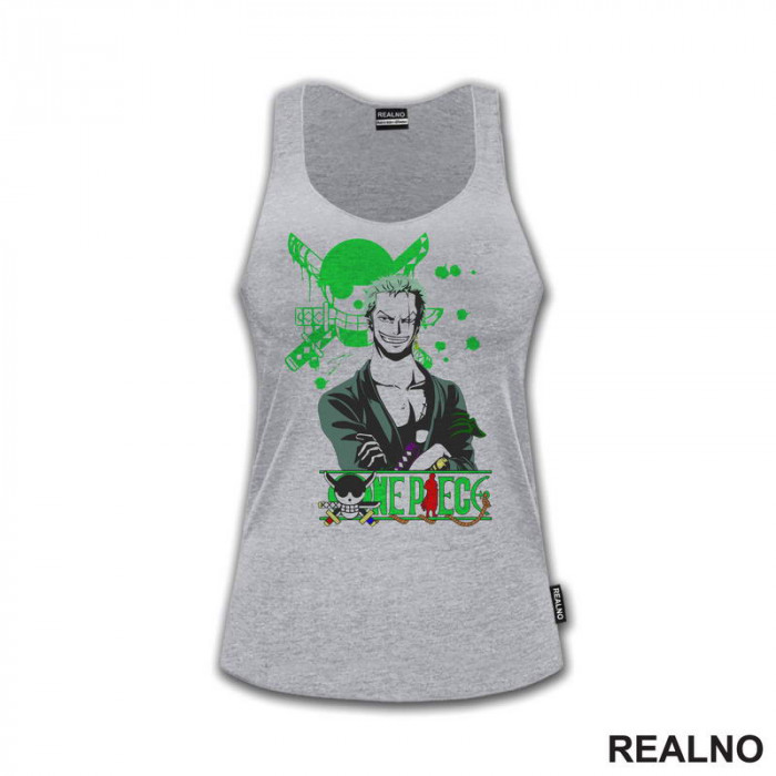 Smile - Roronoa Zoro - One Piece - Majica