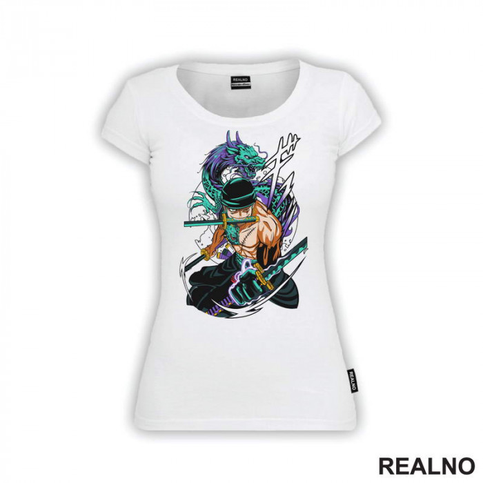 Dragon - Roronoa Zoro - One Piece - Majica