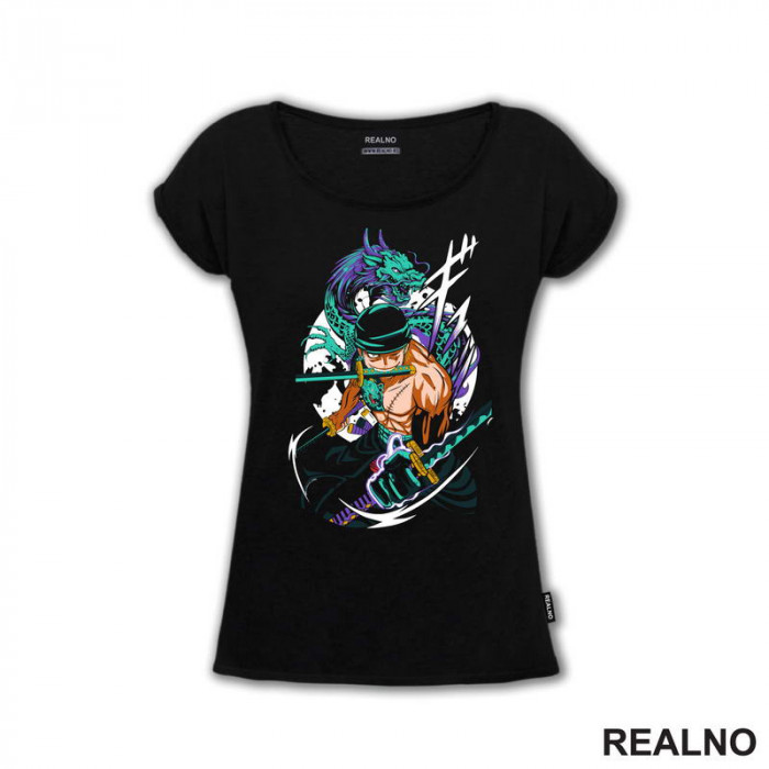 Dragon - Roronoa Zoro - One Piece - Majica