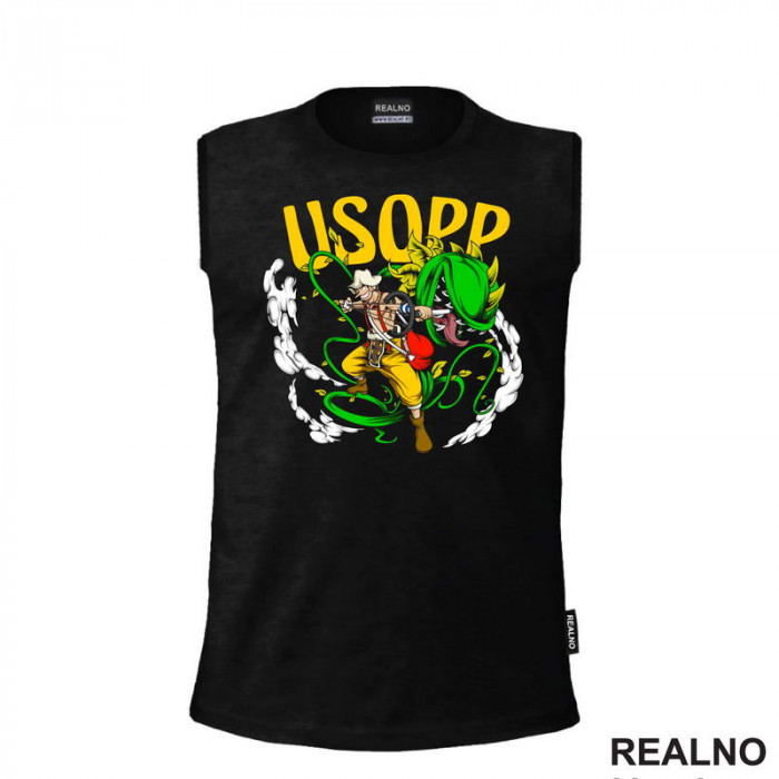 Usopp And Bakun So - One Piece - Majica