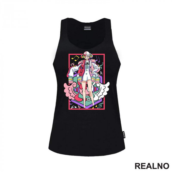 Uta - Wings And Notes - One Piece - Majica