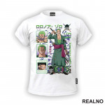 Zoro - Dots - One Piece - Majica