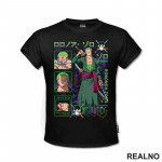 Zoro - Dots - One Piece - Majica
