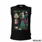 Zoro - Dots - One Piece - Majica