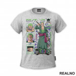 Zoro - Dots - One Piece - Majica