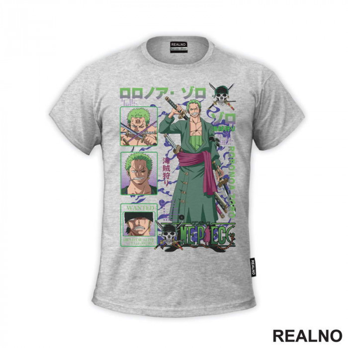 Zoro - Dots - One Piece - Majica