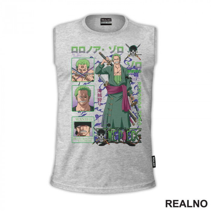 Zoro - Dots - One Piece - Majica