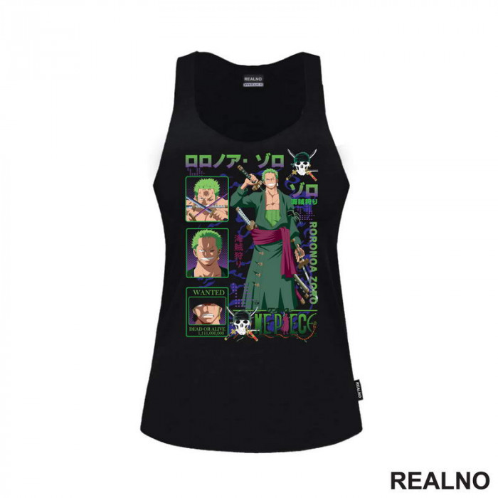 Zoro - Dots - One Piece - Majica