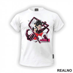 Luffy - Gear Fourth - Snakeman - One Piece - Majica