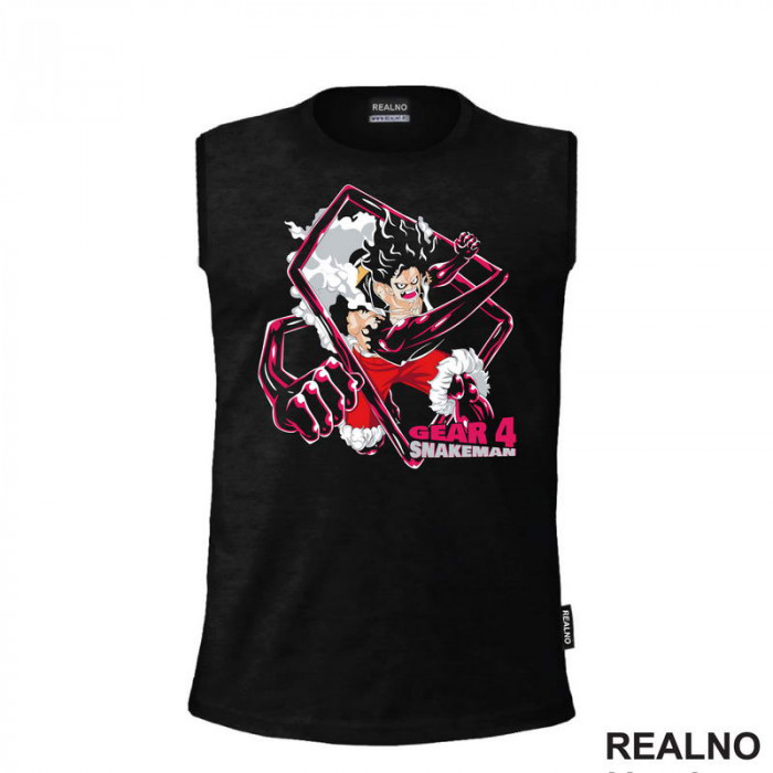 Luffy - Gear Fourth - Snakeman - One Piece - Majica