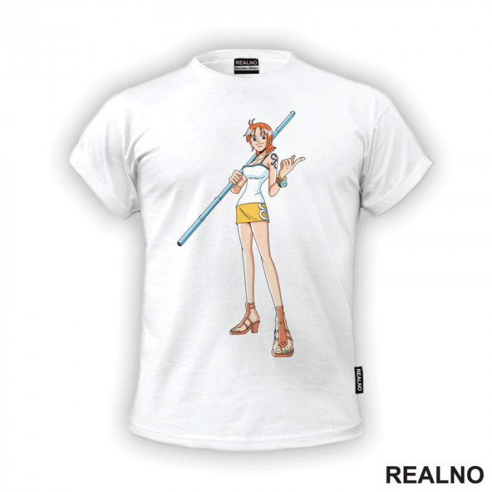 Nami - Standing - One Piece - Majica