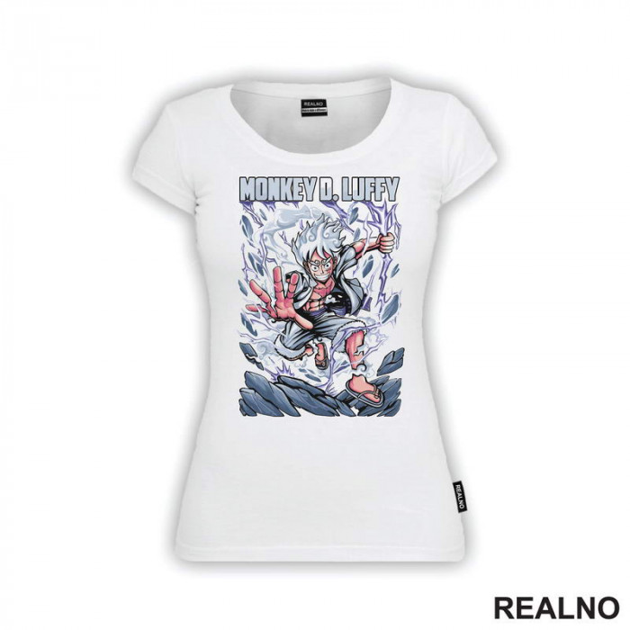 Monkey D. Luffy - Drawing - One Piece - Majica Monkey D. Luffy - Drawing - One Piece - Majica