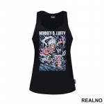 Monkey D. Luffy - Drawing - One Piece - Majica Monkey D. Luffy - Drawing - One Piece - Majica